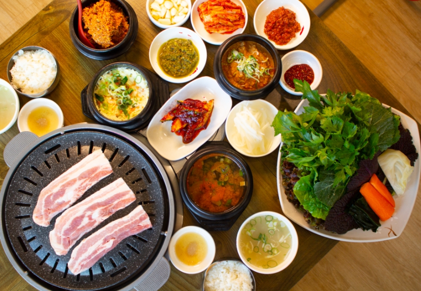 한국 음식 종류-삼겹살