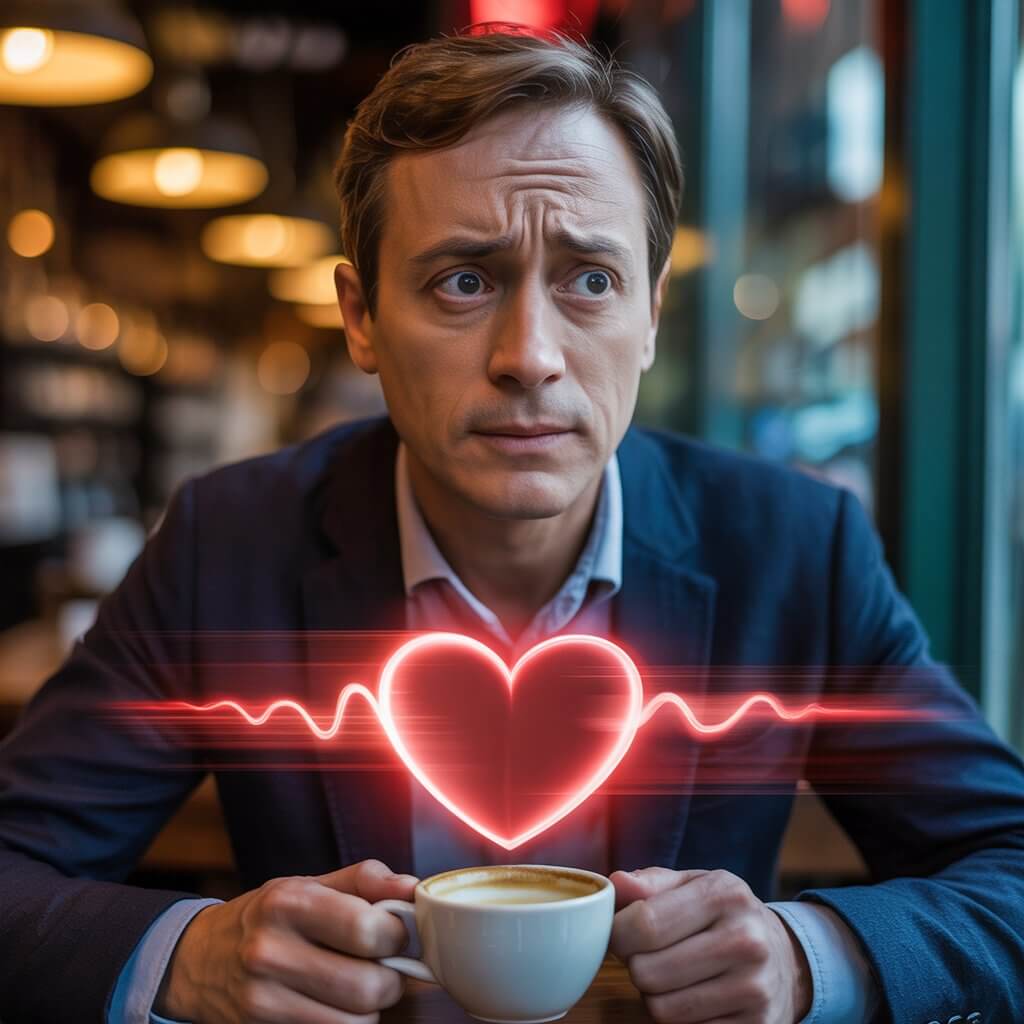 40대 커피 마실 때 심장 두근거림&amp;#44; 심쿵일까?(카페인 반응의 진짜 원인)