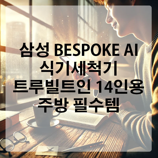 삼성 BESPOKE AI 식기세척기 트루빌트인 14인용, 주방 필수템