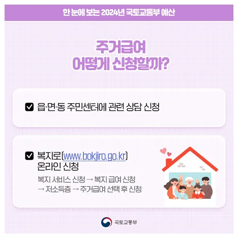 2024년 주거급여 지원자격&amp;#44; 신청자격 및 방법 정리