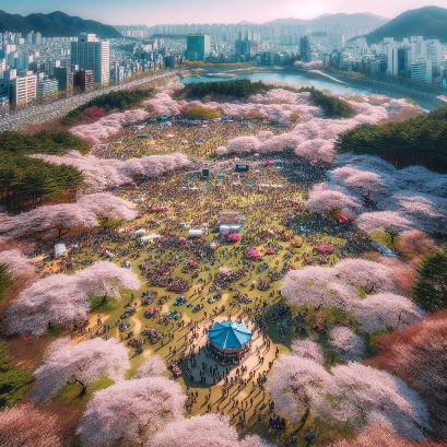 진해군항제 풍경 3