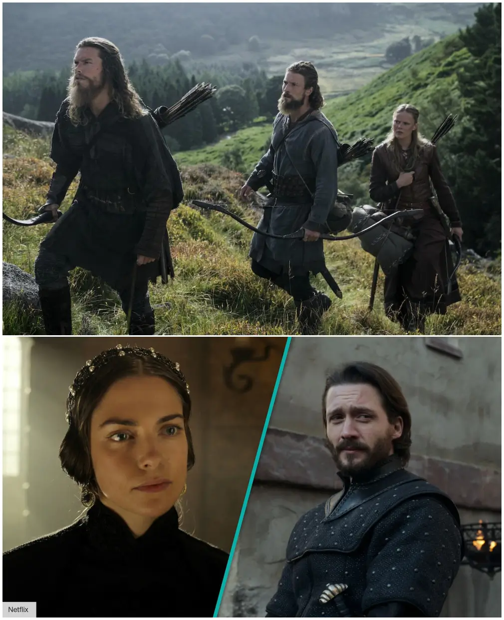 레이프, 하랄드, 프레이디스, 에마, 고드윈 주인공들의 모습