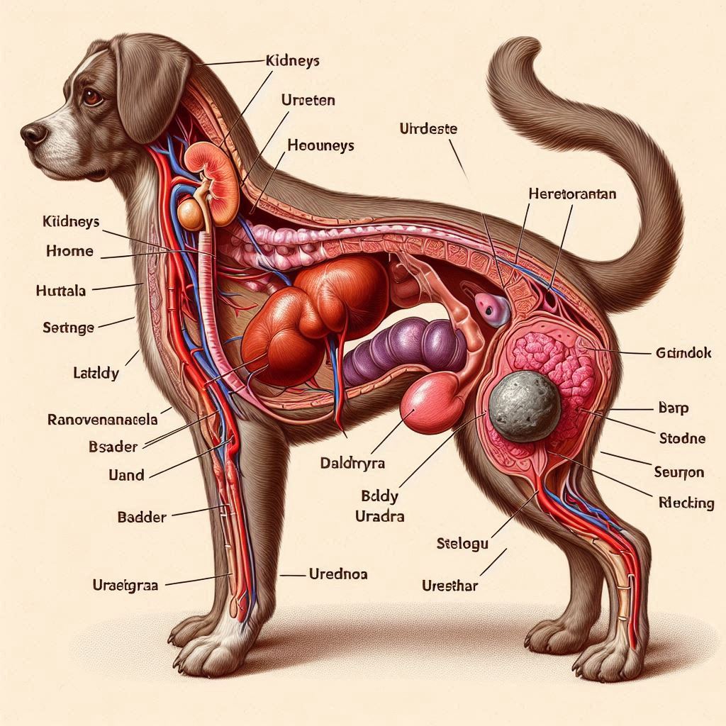 강아지 요로결석1