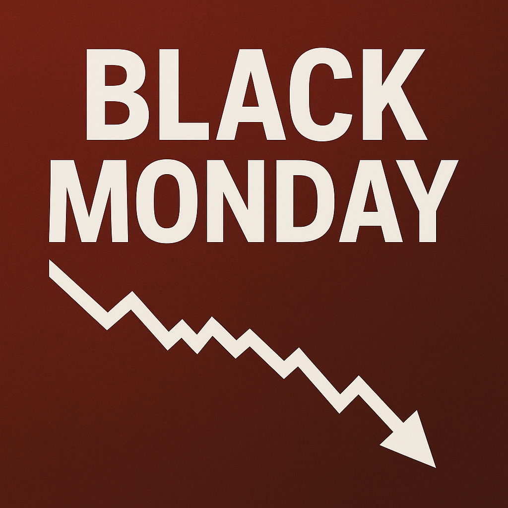 블랙먼데이 관련 이미지