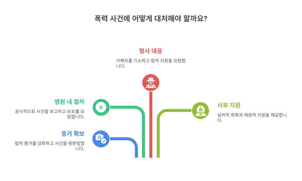 피해 간호사가 반드시 알아야 할 대처 방법