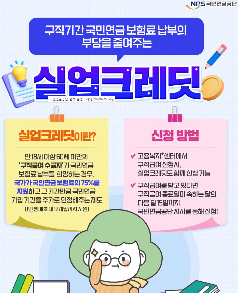 실업크레딧 신청방법