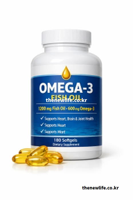 신장에 좋은 음식 영양제 오메가3 실사진