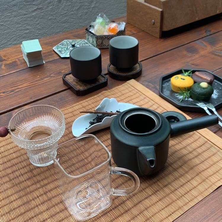 수미차 및 떡 브라우니