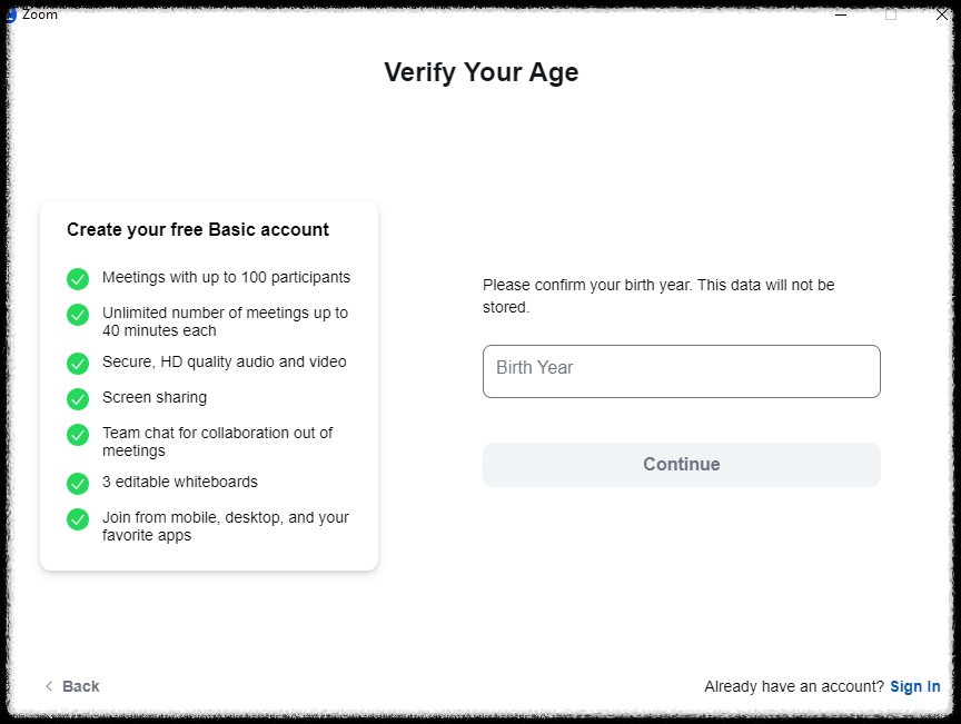줌 zoom PC 버전 다운로드