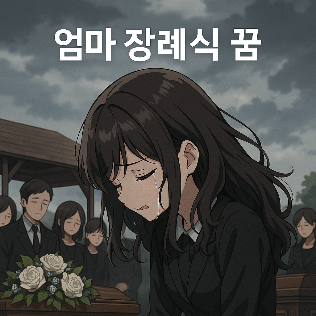 엄마 장례식 꿈