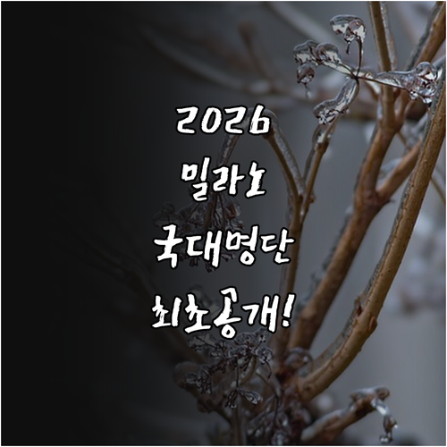 2026 밀라노 코르티나 동계올림픽 ..