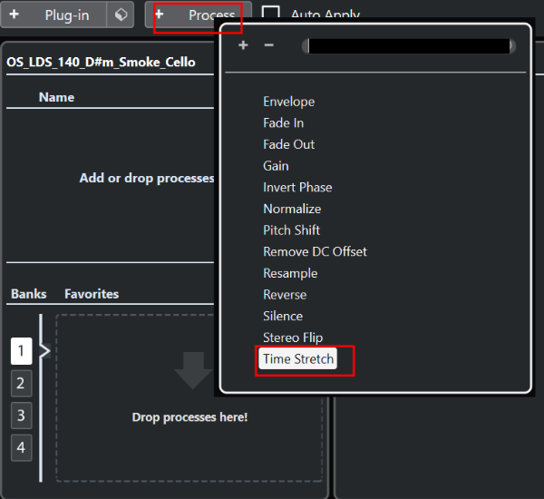 큐베이스 오디오 템포 조정 방법