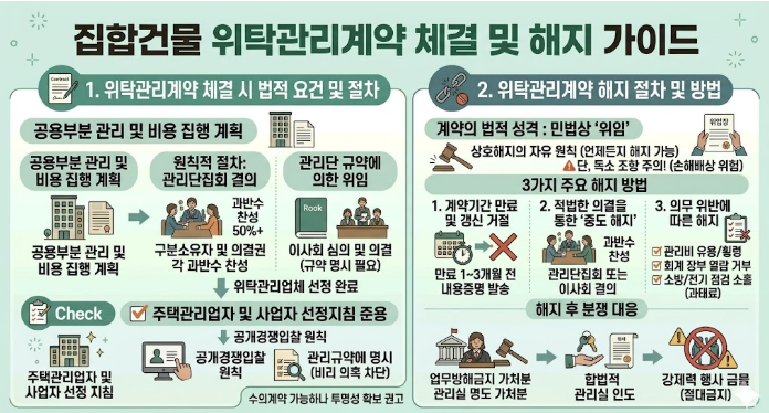 집합건물 위탁관릭계약 체결 및 해지 가이드