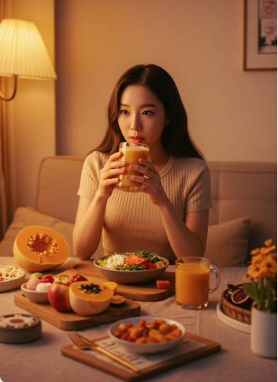 속 편한 하루의 시작&amp;#44; 단호박과 함께!