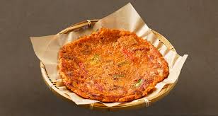 바삭하게 부친 김치전 완성 모습