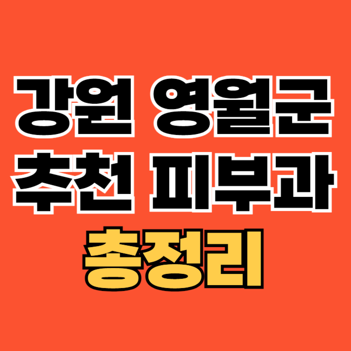 강원-영월군-피부과-추천