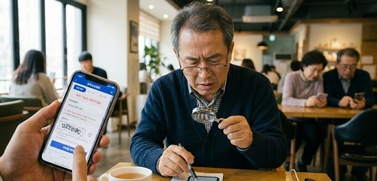 온라인 예약이 어려운 중장년을 위한 날짜 선택과 신청 실수 줄이는 방법