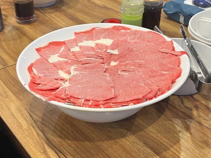 최고 등급의 목심 소고기