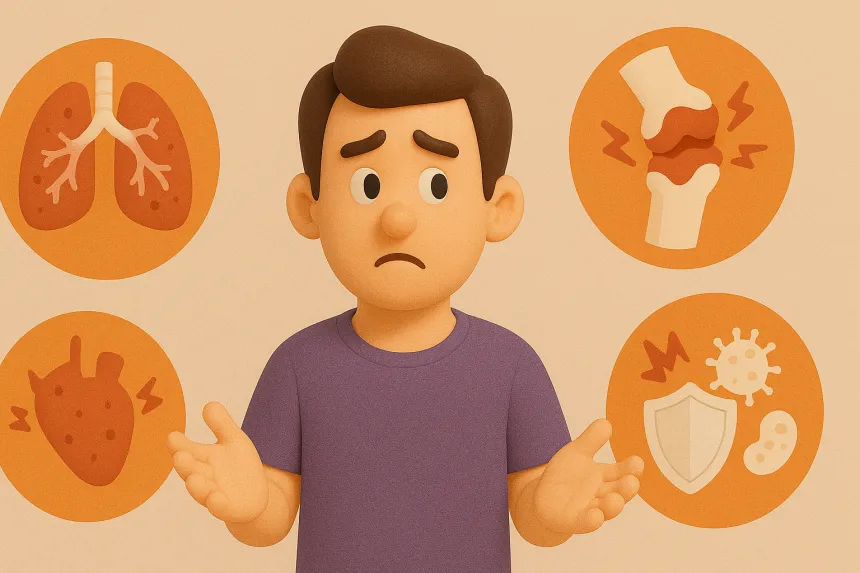 염증수치가 높을 때 나타나는 질환