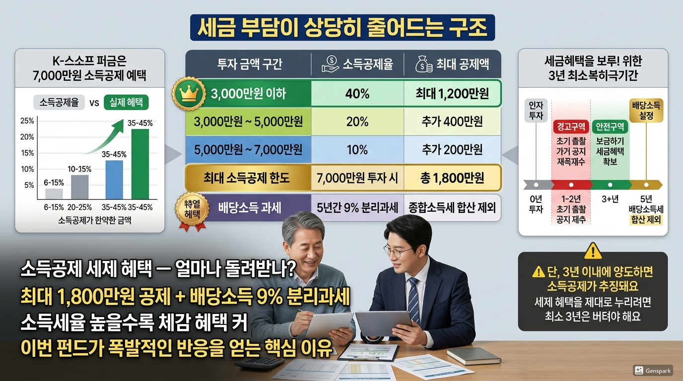 소득공제 세제 혜택 — 얼마나 돌려받나?