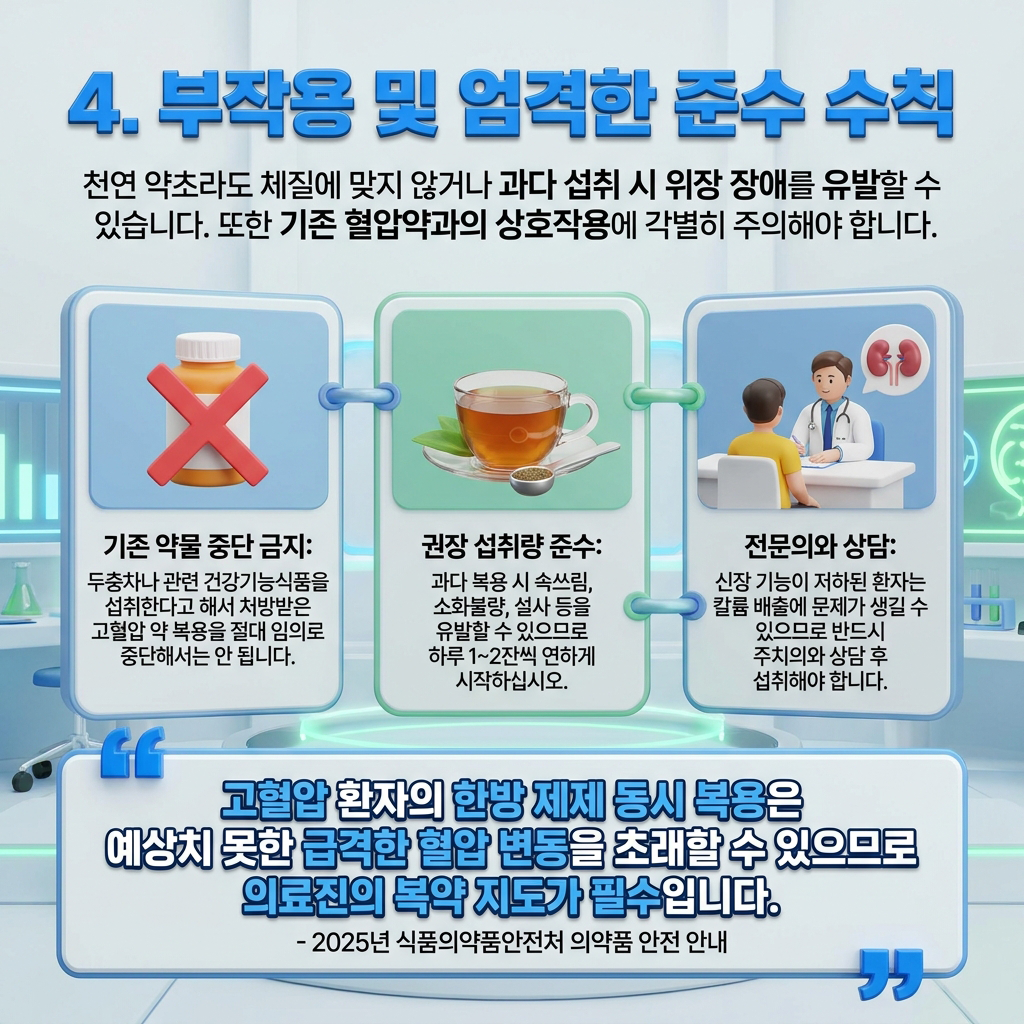 부작용 및 복용 시 반드시 지켜야 할 철칙