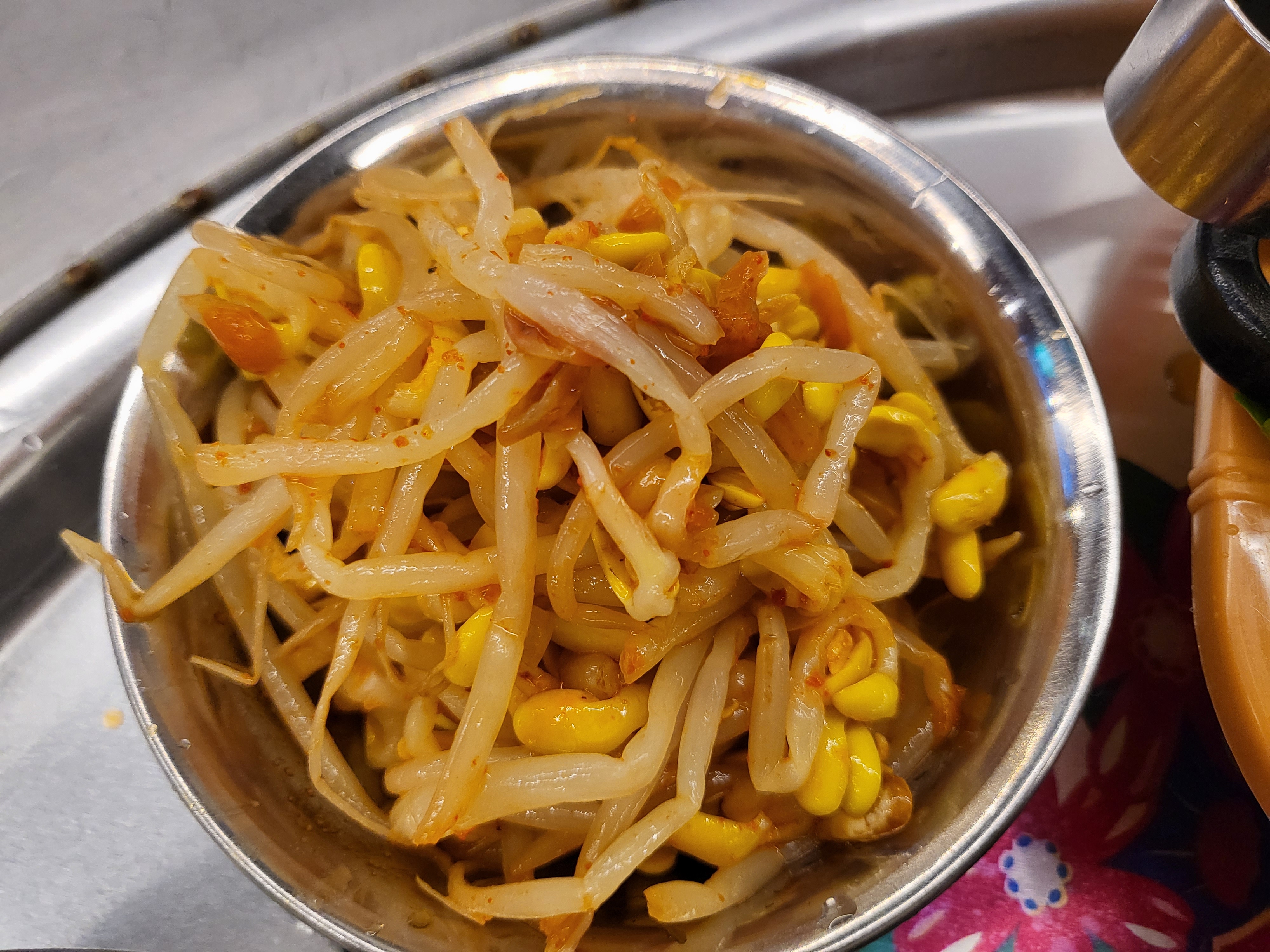 목구멍 - 콩나물무침