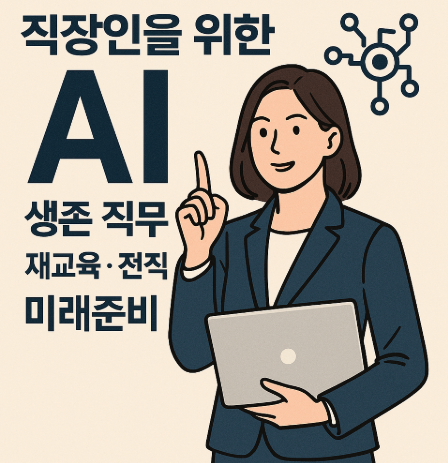 직장인을 위한 AI 생존 직무 (재교육, 전직, 미래준비)