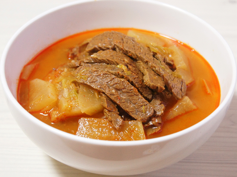 얼큰 소고기무국 사진