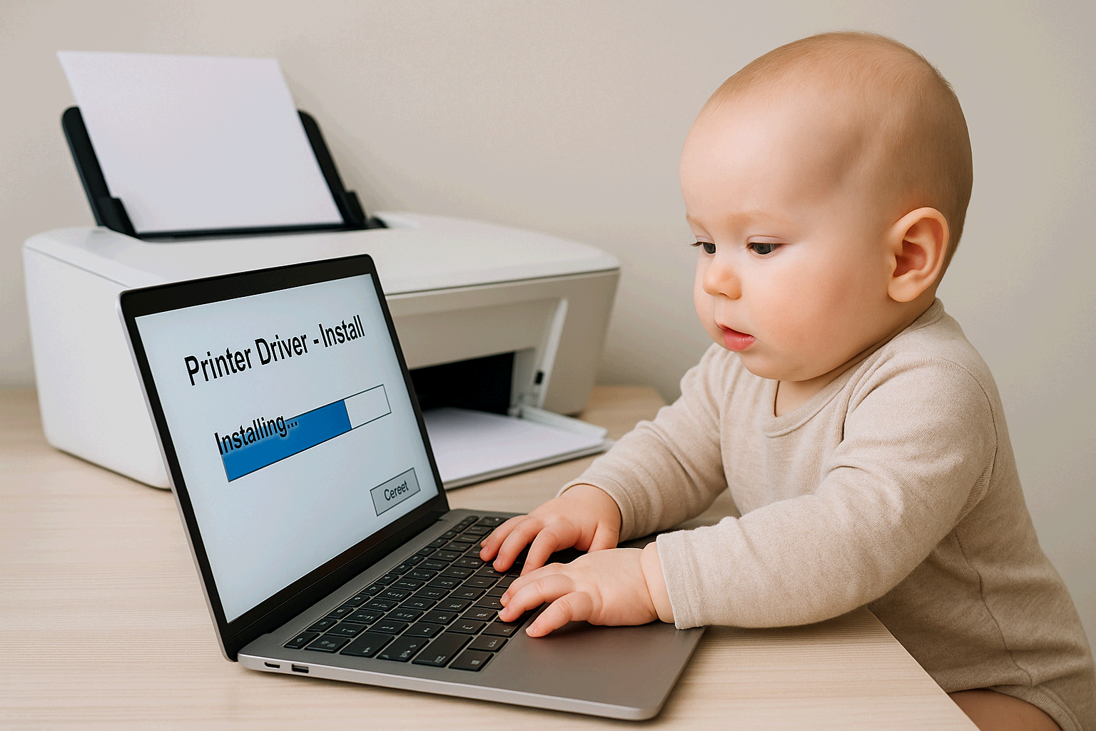 프린터 드라이버 설치