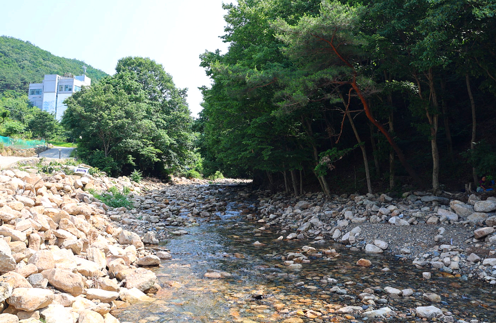 논산 수락 계곡
