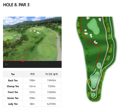 푸른솔GC마운틴/힐_8홀