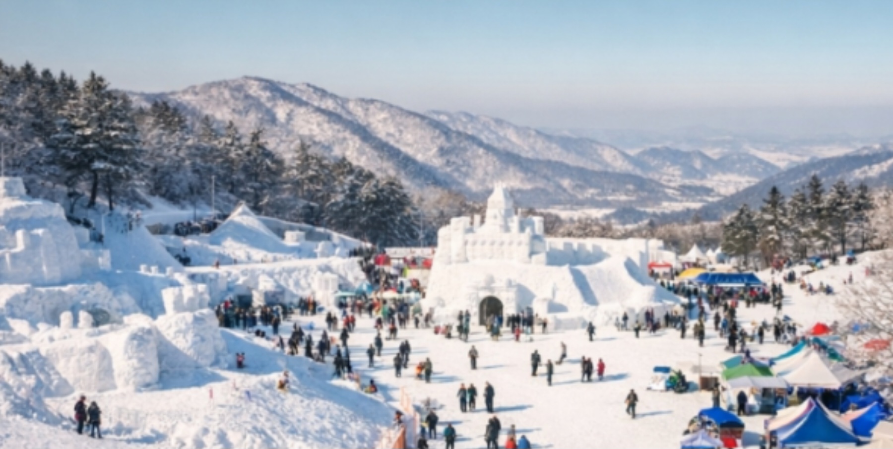2026 청양 알프스마을 얼음분수축제