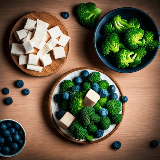 두부와-브로콜리-블루베리