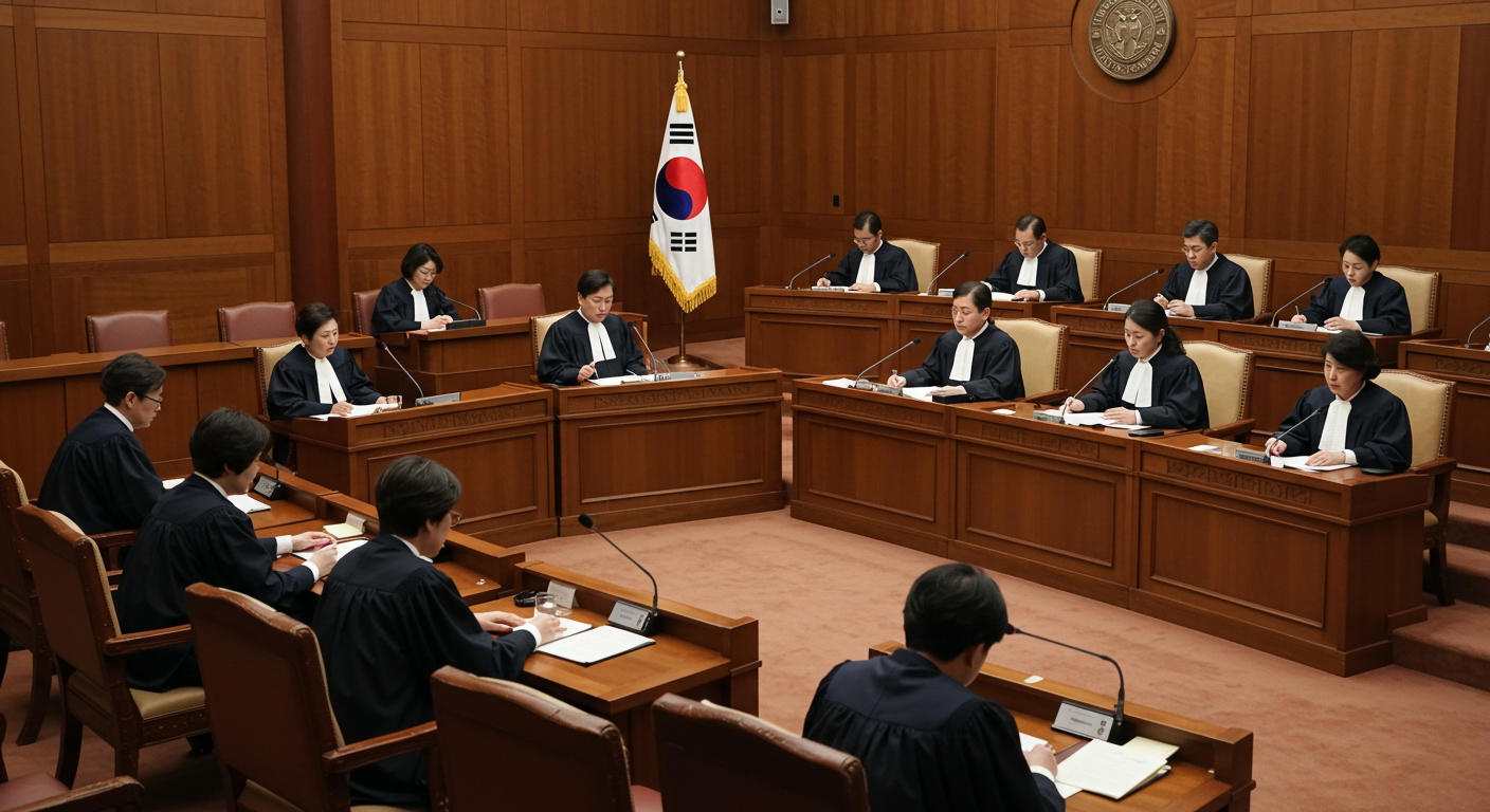 탄핵심판 인용: 대통령 파면 및 직무 상실