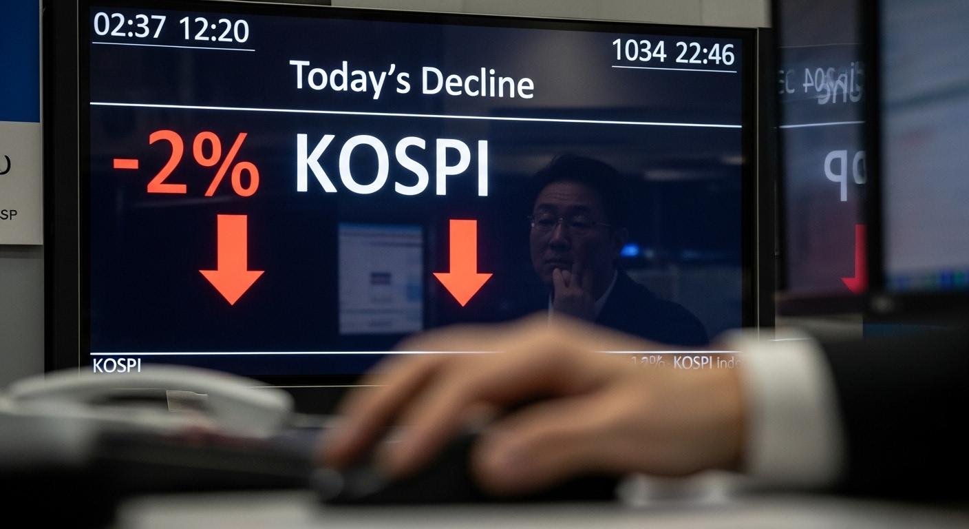 오늘 코스피 하락이유
