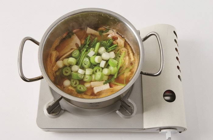 죽순-미나리-된장국-대파