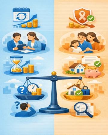 갱신형 비갱신형 차이를 구조 기준으로 비교한 설명 이미지9