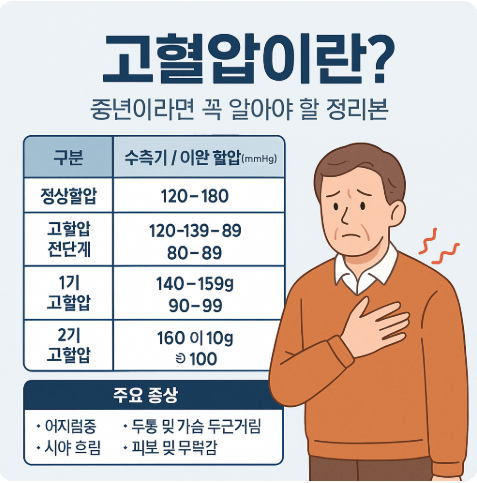 고혈압 수치