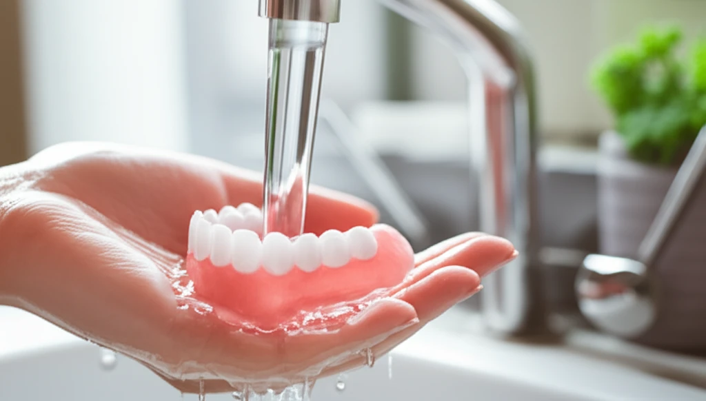 틀니 사용자를 위한 뜨거운 음식 섭취