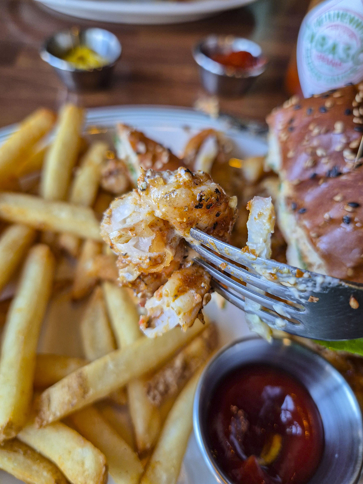 스파이시 쉬림프버거 세트 3