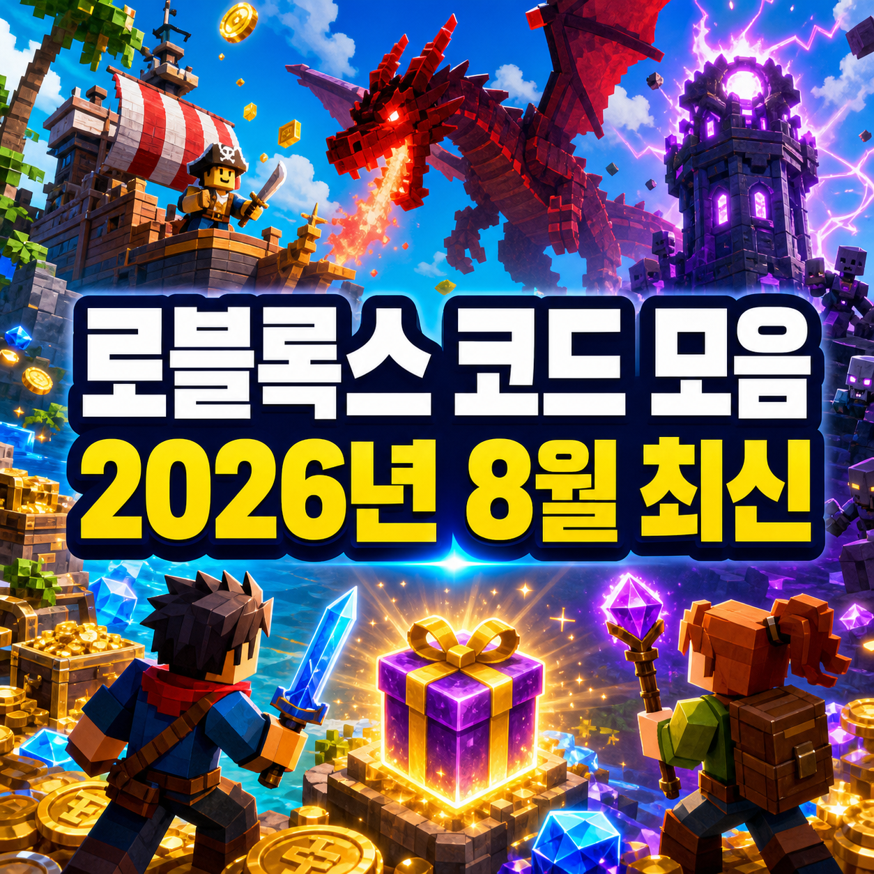 로블록스 코드 모음 2026년 8월 최신 썸네일
