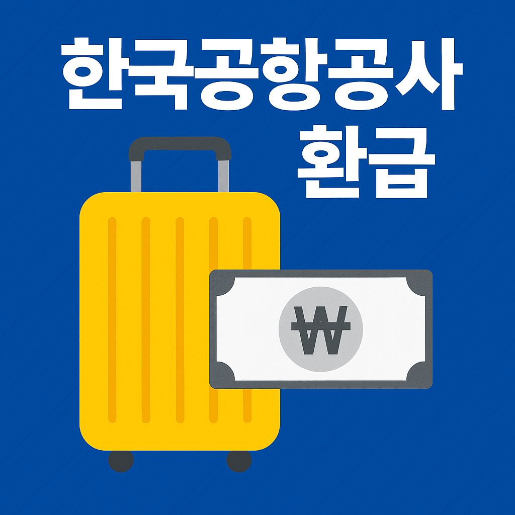 한국공항공사 환급