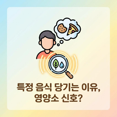 식탐 조절? 특정 음식이 계속 당기는 '영양소 결핍' 신호 읽는 법