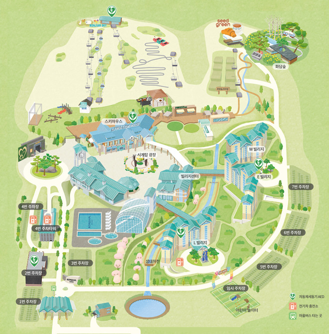 화담숲 단풍 절정 시기부터 리조트 숙소&middot; 모노레일 예약까지 한눈에