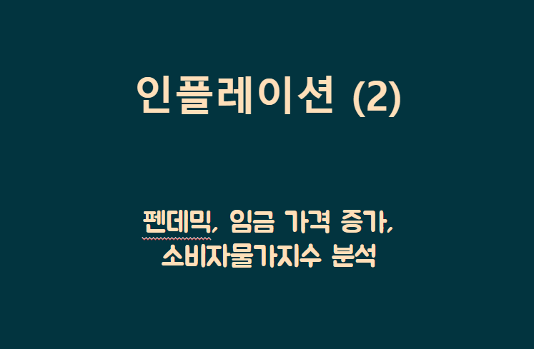 인플레이션 경쟁시장과 요인분석 제목 1
