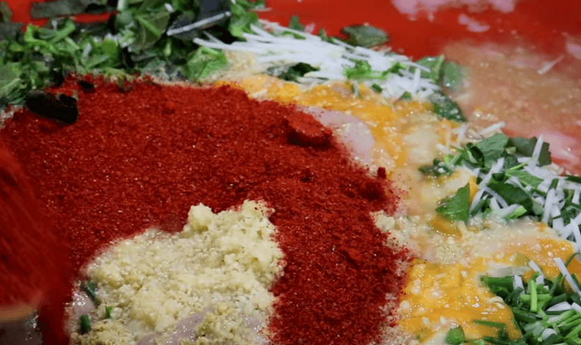 김장김치 양념 김칫소 만들기20