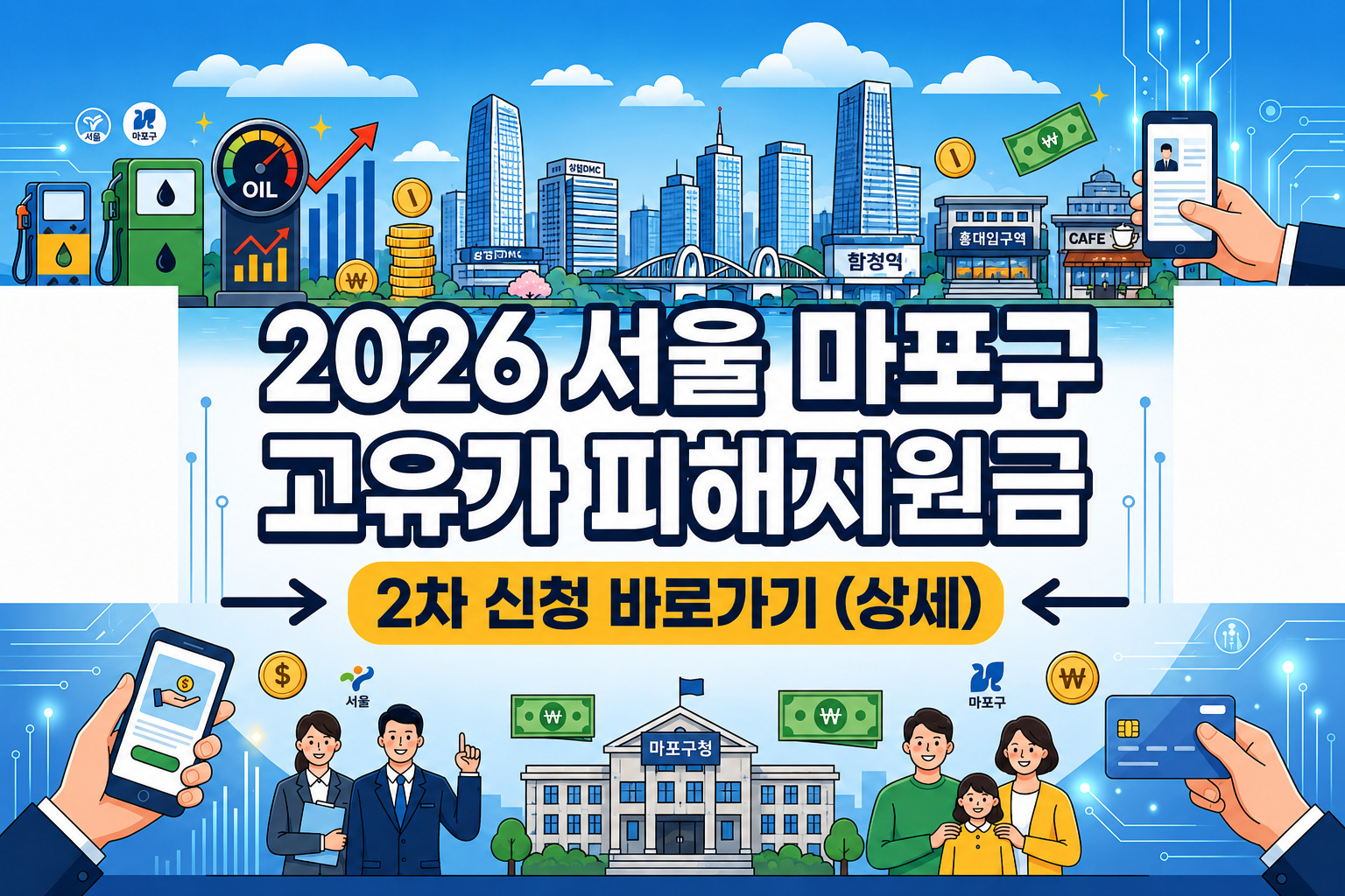 2026 서울 마포구 고유가 피해지원금 2차 신청 바로가기 (상세)