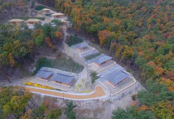 속리산 숲체험 휴양마을 전경 이미지