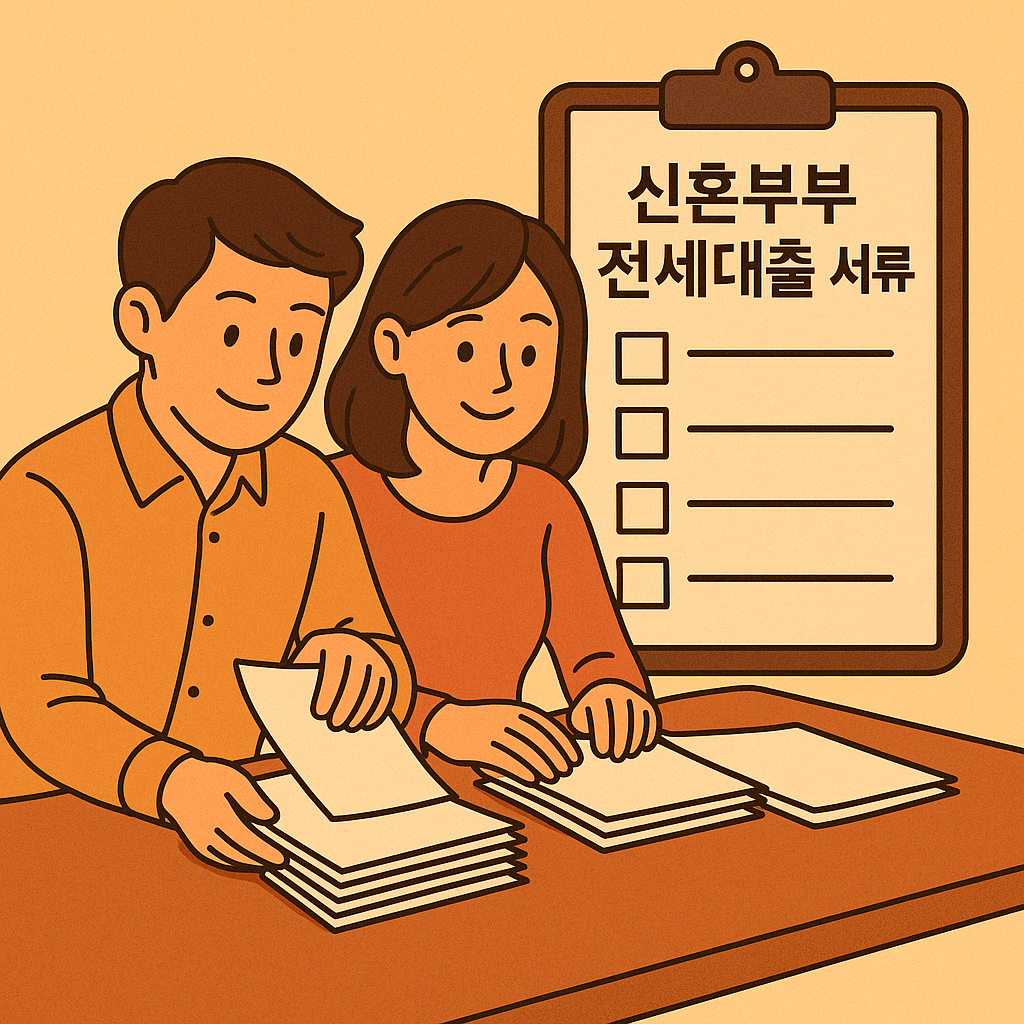 신혼부부 전세대출 서류 준비, 은행이 좋아하는 포맷은? 관련 2