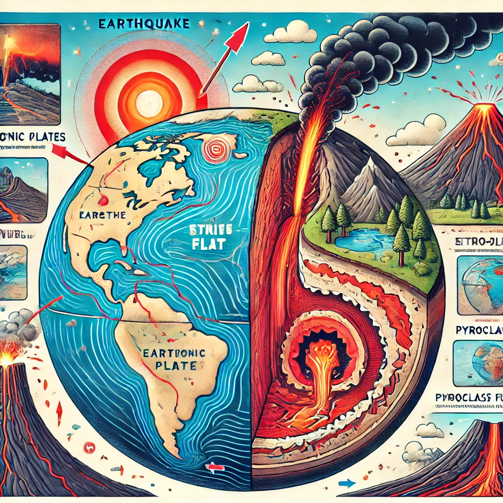 📄 지질학 시리즈 6화 – 지진과 화산: 지구가 숨 쉬는 방식